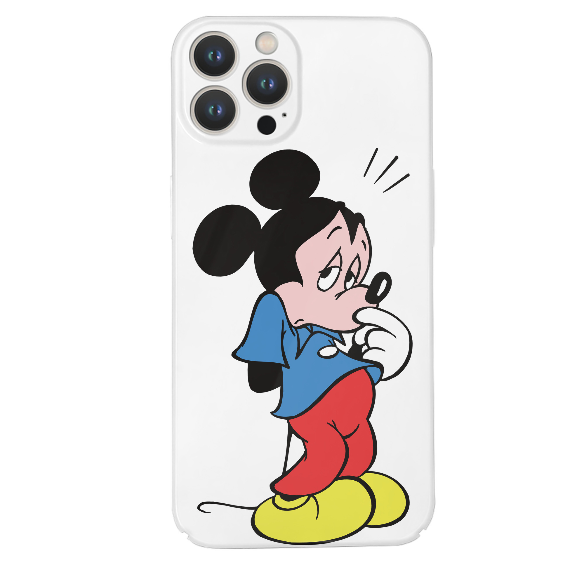 （画像用） ミッキーマウス Mickey Mouse 【iPhone 14シリーズ対応】ハードケース